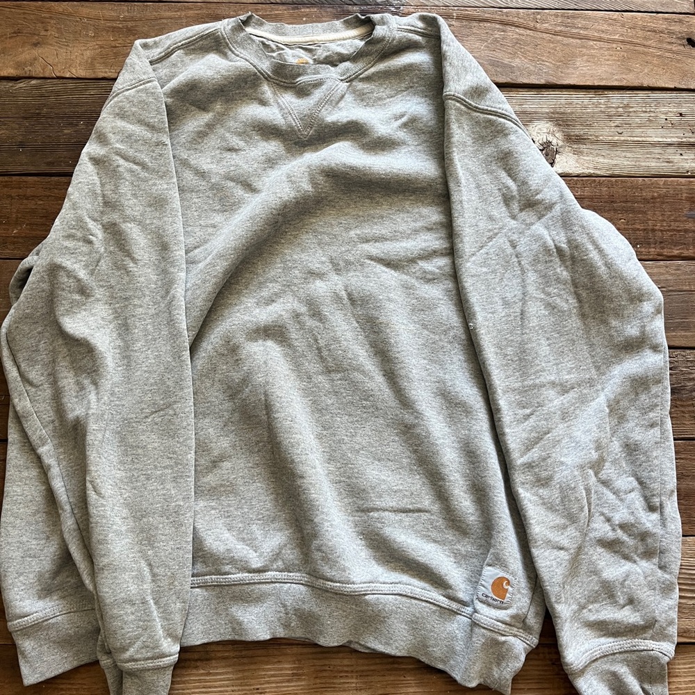 Carhartt Gray Crewneck Sweater
